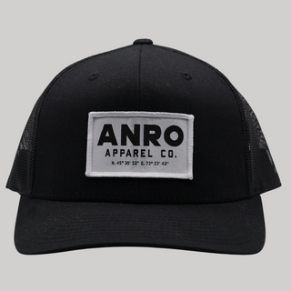 Snapback trucker noir - Patch vintage