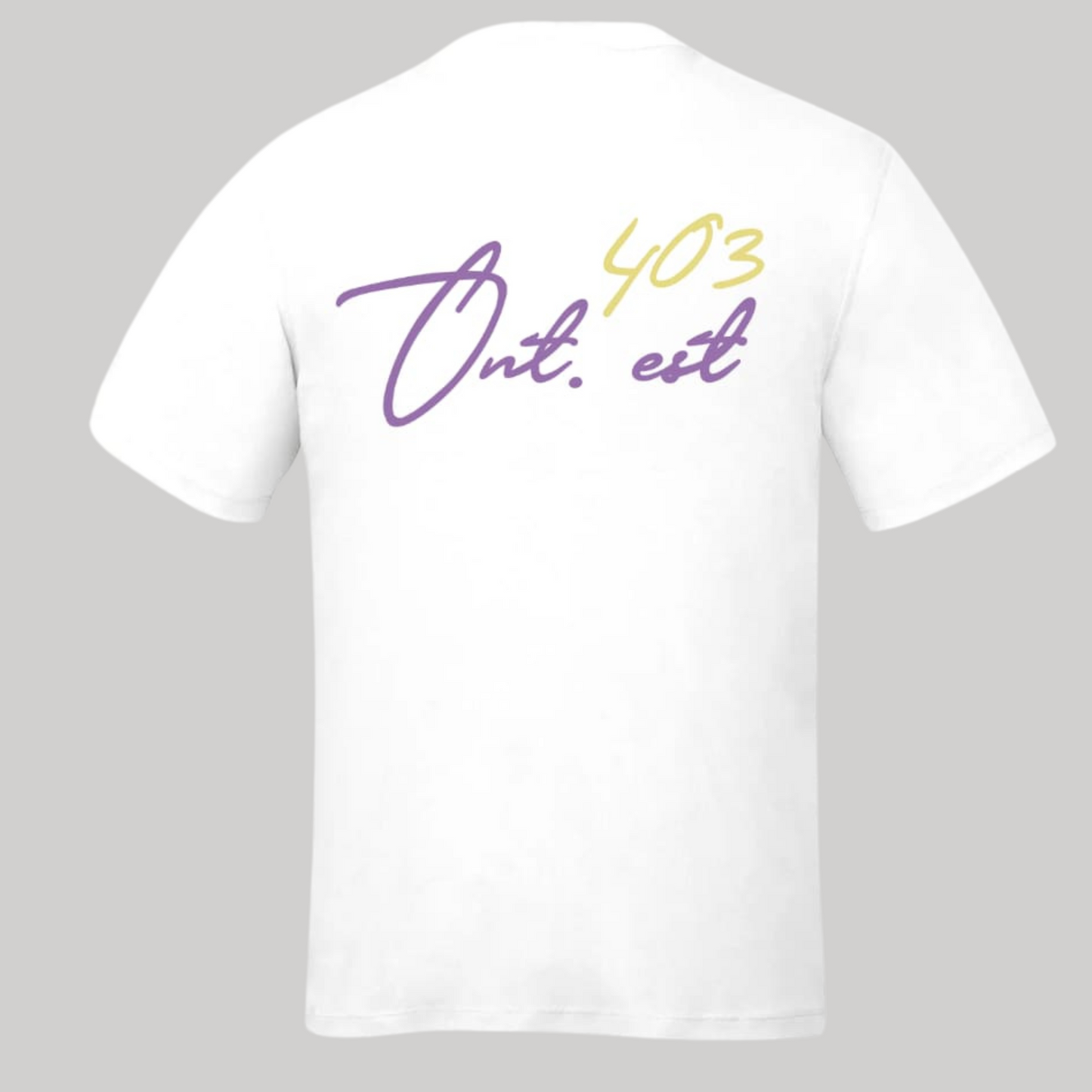 T-shirt unisexe Abreuvoir blanc - 403