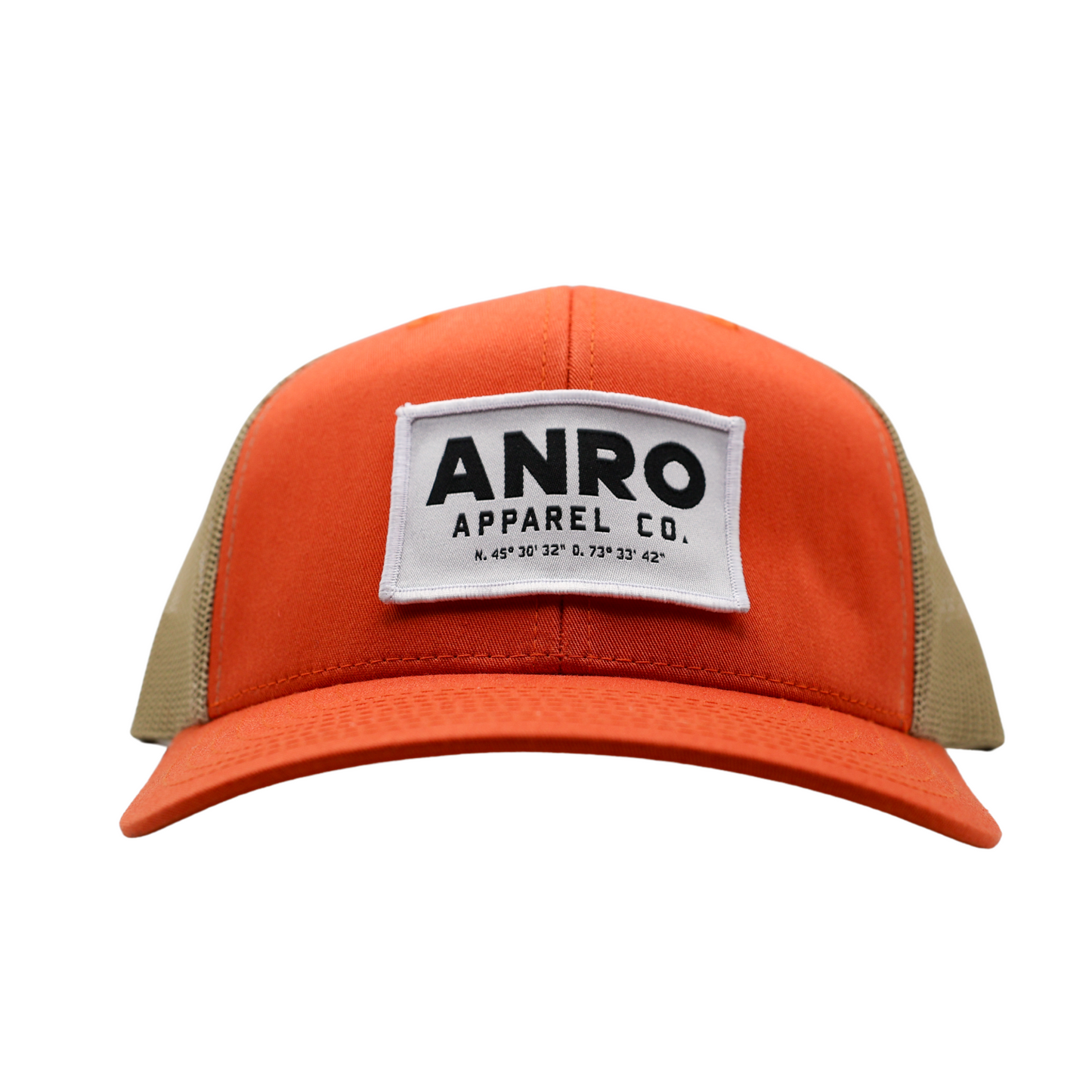 Snapback trucker Orange - Patch vintage