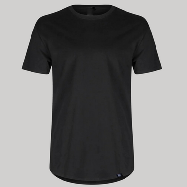 T-shirt Courbé noir