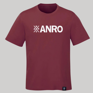 T-shirt basic burgundy - Signature