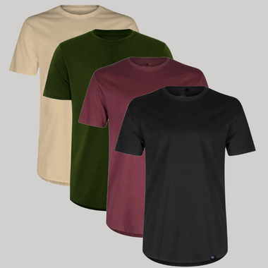 T-shirt Courbé 4-Pack NBDS