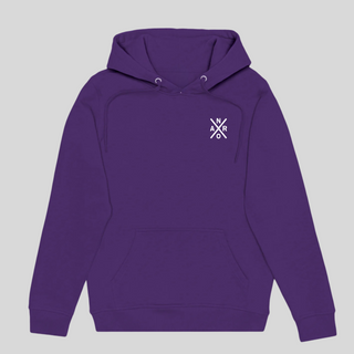 Hoodie unisexe baggies Mauve - Original