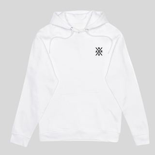 Hoodie unisexe baggies Blanc - Original