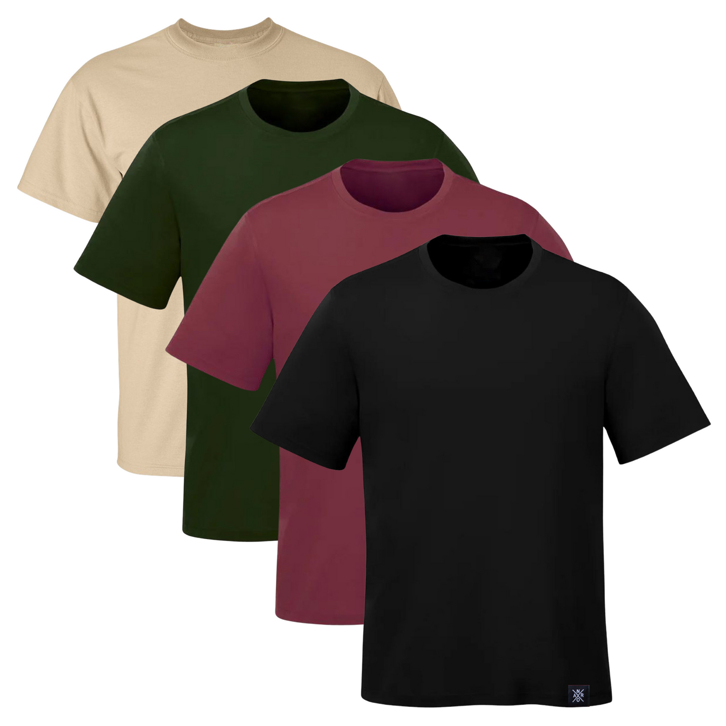 T-shirt Basic 4-Pack NBDS