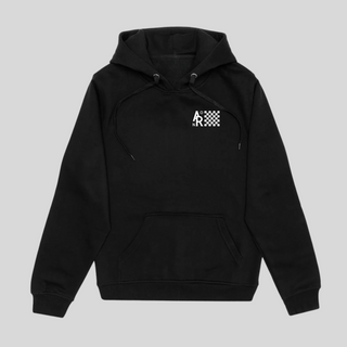 Hoodie unisexe baggies  Noir - Racing Club